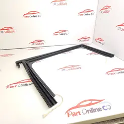 ماهوتی درب عقب  پژو 2008  چپ نوار لاستیكی آببندی دور شیشه پژو 2008