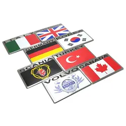 لوگوی پرچم فلزی گلگیر