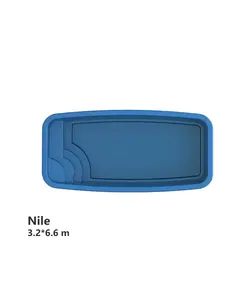 استخر فایبرگلاس پیش ساخته (Swim Plus) مگاپول مدل نیل