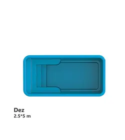 استخر فایبرگلاس پیش ساخته (Swim Plus) مگاپول مدل دز