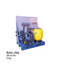 پکیج تصفیه استخر روکار مگاپول مدل Basic 2HP