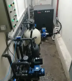 پکیج گرمایشی تک منظوره استخر امرالد مدل PN65