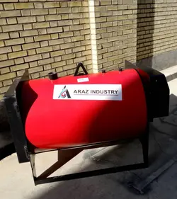 دیگ آبگرم گالوانیزه استخر آراز صنعت مدل 120000