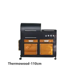 باربیکیو دوگانه سوز باغ چین مدل 110 سانت ترمووود