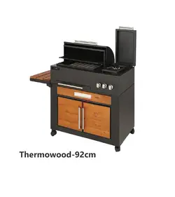 باربیکیو گازی ذغالی باغ چین مدل 92 سانت ترمووود