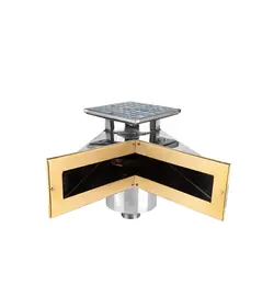 اسکیمر کنج استنلس استیل آکوامارین مدل 90UA340G