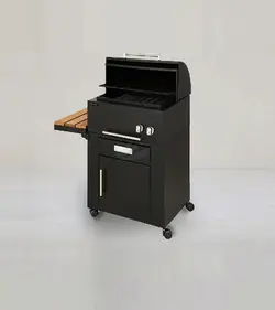 باربیکیو دوگانه سوز باغ چین مدل 62 سانت مشکی