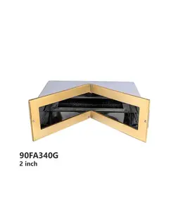 اسکیمر کنج استنلس استیل آکوامارین مدل 90FA340G