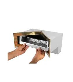 اسکیمر کنج استنلس استیل آکوامارین مدل 90FA340G