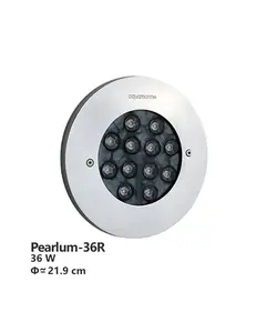 چراغ استخر و جکوزی روکار آکوامارین مدل پرلوم 36 وات