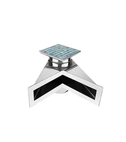 اسکیمر کنج استنلس استیل آکوامارین مدل 90UA340