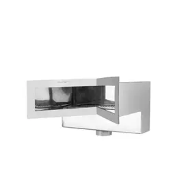 اسکیمر کنج استنلس استیل آکوامارین مدل 90FA340