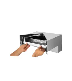 اسکیمر کنج استنلس استیل آکوامارین مدل 90FA340