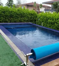 جمع کننده دستی روکش استخر استیل مگاپول 4m