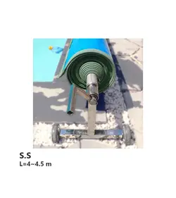 جمع کننده دستی روکش استخر استیل مگاپول 4.5m