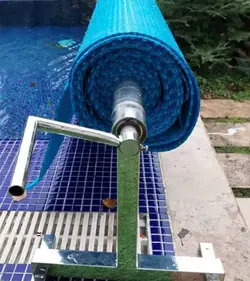 جمع کننده دستی روکش استخر استیل مگاپول 4.5m