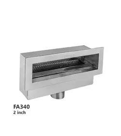 اسکیمر استنلس استیل آکوامارین مدل FA340