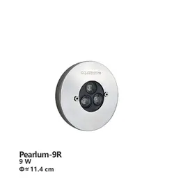 چراغ استخر و جکوزی روکار آکوامارین مدل پرلوم 9 وات