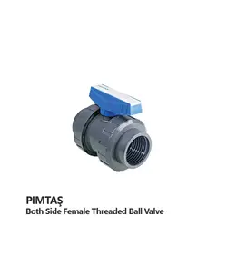 شیر توپی مهره دار دو سر دنده پیمتاش