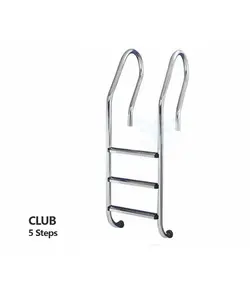 نردبان استخر 5 پله مگاپول مدل کلاب