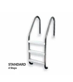 نردبان استخر 4 پله مگاپول مدل استاندارد