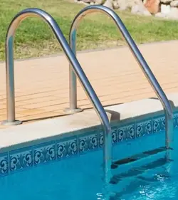 نردبان استخر استاندارد هایپر استخر مدل HE-STANDARD-3