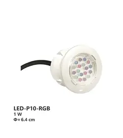 چراغ استخر توکار ایمکس مدل LED-P10-RGB