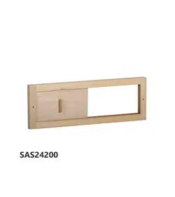 دریچه چوبی تهویه سونا خشک هارویا مدل SAS24200