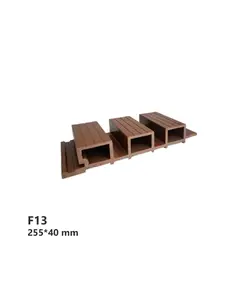 دیوارپوش چوب پلاست دکینگ وود مدل F13