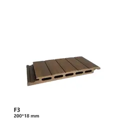 دیوارپوش چوب پلاست دکینگ وود مدل F3