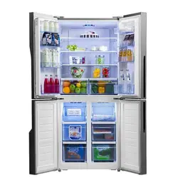 یخچال و فریزر هایسنس ساید بای ساید 4 درب مدل RQ561N4AB1