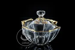 قندان استیج لب طلا