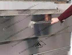 کباب پز تابش سالاماندر اتوماتیک مدل گهر _ 30 سیخ تابش استیلا