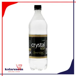آب سودا گازدار ساده ۱ لیتری کریستال