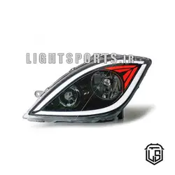 چراغ جلو اسپرت تیبا طرح چشمی