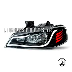 چراغ اسپرت جلو پارس طرح آکورد + هدلایت d5