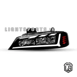 چراغ اسپرت پژو پارس طرح آئودی