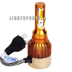 چراغ جلو اسپرت سمند طرح هگزا ابرو قرمز + هدلایت d5