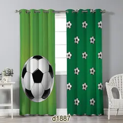 پرده چاپی طرح توپ | ورزشی هازان و مخمل d1887