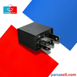 میکرو رله 40 آمپر 5پایه مقاومتی