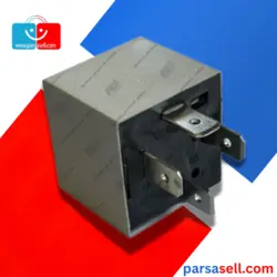 رله 30 آمپر چهارپایه طوسی ( تیبا و کوئیک )