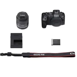 دوربین عکاسی بدون آینه کانن مدل آر 8 با لنز 50-24 – Canon EOS R8 Kit RF 24-50mm f/4.5-6.3 IS STM