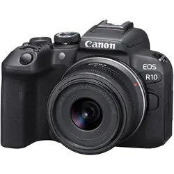 دوربین عکاسی کانن مدل آر 10 با لنز 45-18 میلیمتری Canon EOS R10 Mirrorless