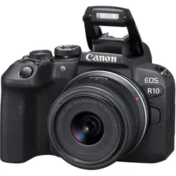 دوربین عکاسی کانن مدل آر 10 با لنز 45-18 میلیمتری Canon EOS R10 Mirrorless