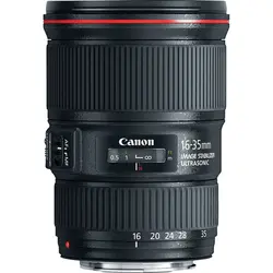لنز کانن مدل 35-16 میلیمتر یو اس ام Canon EF 16-35mm f/4L IS USM Lens