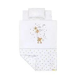 سرویس خواب دم دستی 3 تکه نوزادی ایس‌ایز  isiz مدل teddy