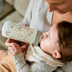 ست آغازین شیشه شیر و پستانک سواوینکس Suavinex طرح روباه