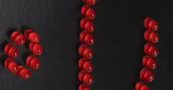 تابلو led باز است کد 4