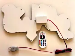 تابلو ال ای دی تنباکو کد 44cm