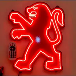 تابلو ال ای دی لوازم یدکی پژو کد 53cm++